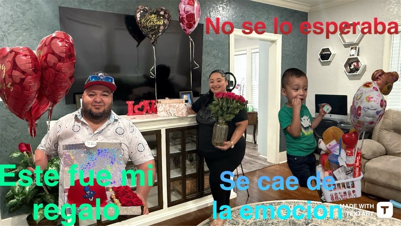 No esperaba nada 🛍️🎁. Sorprendidos todos 🎈🧸.  Asi pasamos el dia de San Valentin❤️🍱
