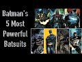 Batman's 5 Most Powerful Batsuits In Comics