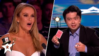 MIND-BLOWING Card Tricks From Funny Magician on Britain's Got Talent!