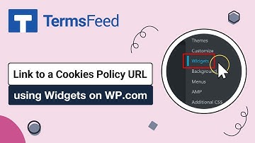 Link to a Cookies Policy URL using Widgets on WordPress.com