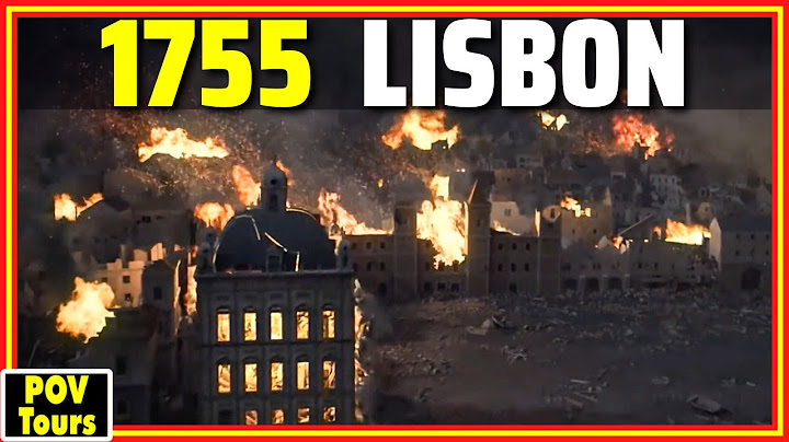 The Tragic Story of the 1755 Lisbon Earthquake and Tsunami | Portugal [4K]
