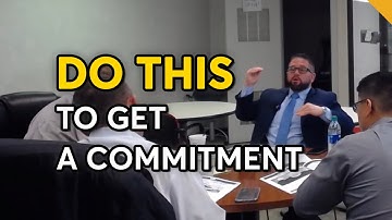 Get a Commitment in Car Sales: Up & Down