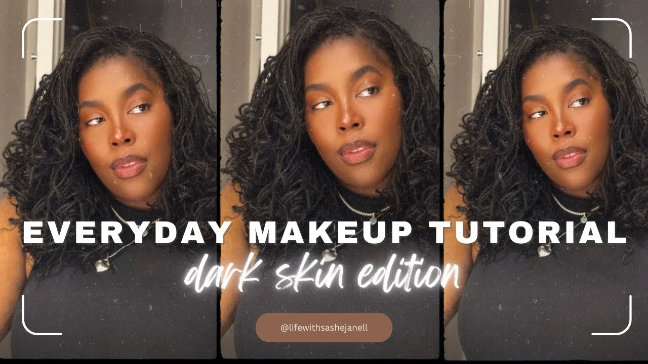 My Flawless All-Day Makeup Routine | Everyday Makeup | Dark Skin - YouTube