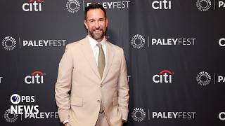 WATCH LIVE: 'Pitt' star Noah Wyle, Sen. Kaine join rally for healthcare workers
