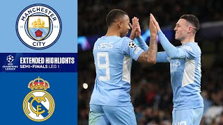 Manchester City vs. Real Madrid: Extended Highlights | UCL SemiFinals  Leg 1 | CBS Sports Golazo