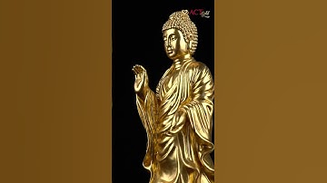 ACT GOLD| Tượng Phật Thích Ca  dát vàng 24K