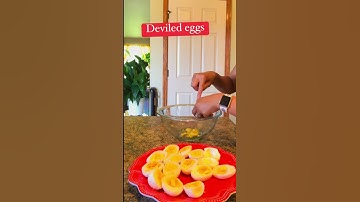 Deviled eggs #shorts #shortsvideo #reelsvideo #youtube #shortsyoutube #youtubeshorts #reels