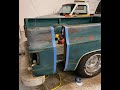 Chevy C10 $1,300 Budget Build Part 3 Short Bed Conversion Vice Grip Sawzall and Grinders!