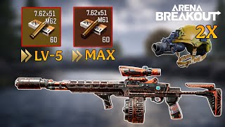 Using MK-14 With 2 Different Ammo in Forbidden Farm 120k 🔥 | Solo vs Squad | Arena Breakout  screenshot 3
