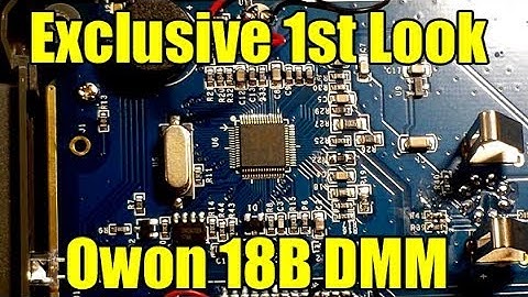 Owon 18B Data logging DMM with Bluetooth Review and Teardown