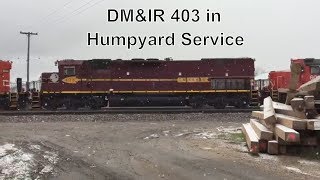 Duluth Missabe & Iron Range 403 In Humpyard Service Duluth Missabe & Iron Range 403 In Humpyard Service