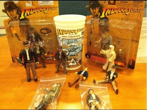 vintage indiana jones action figures