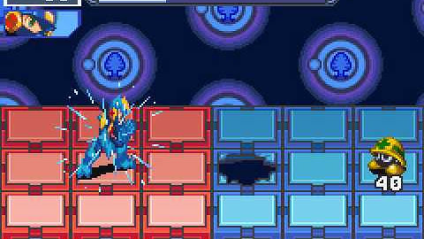 Megaman Battle Network 4 Red Sun (GBA / Game Boy Advance) - Vizzed.com GamePlay