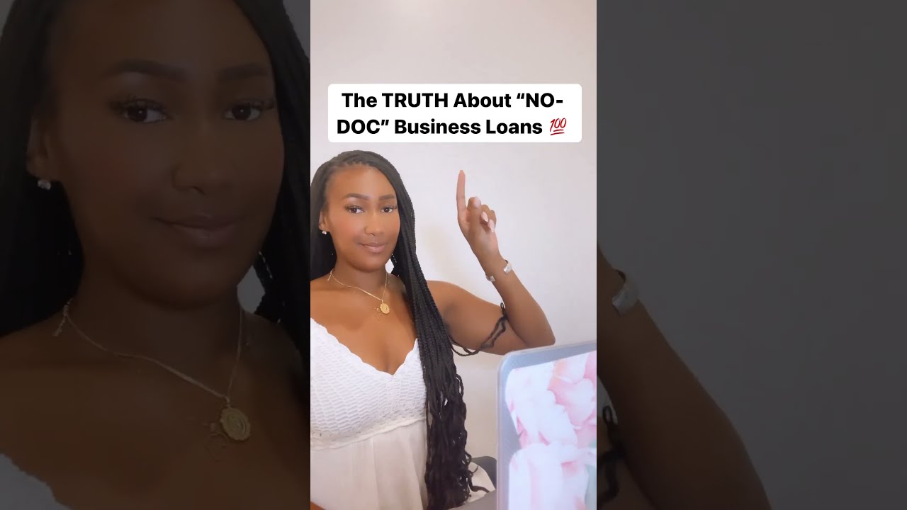The TRUTH About NO DOC Business Loans Shorts Ell