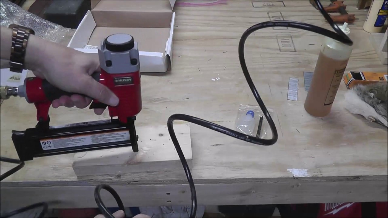 2" 18 ga. Brad Nailer Killer Price YouTube
