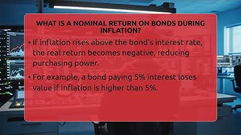 What Is A Nominal Return On Bonds During Inflation? - Inflation Insight Channel
