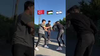 تحدي بين فلسطين وتركيا ضد اسرائيل ️??
