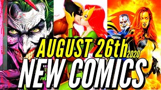 New comic books releasing august 26th 2020 marvel comics & dc previews
coming out this week
