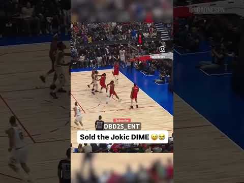 SOLD The JOKIC DIME ARM POWER LETHAL Dbd2s Ent Viralshort Music Jokic Nba Dime Shoot