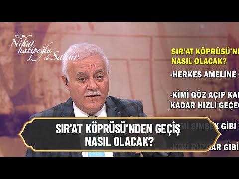 Sır'at köprüsünden geçiş nasıl olacaktır? - Nihat Hatipoğlu ile Sahur 19 Nisan 2021