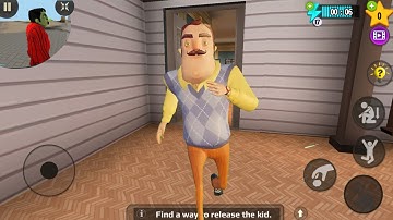 Scary Stranger 3D - New Levels Update New Chapter Hello Neighbor and Mr Grumpy Android Gameplay