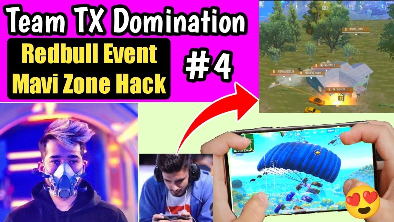 Team TX Domination in Redbull Event | Mavi Zone Hack in Redbull Event | Mavi IGL in Redbull Event
