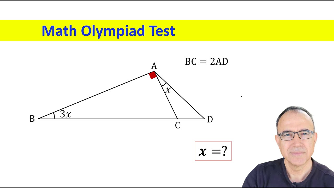 Как быстро вы сможете найти недостающий угол? Большинство не справляются с этим геометрическим тр...