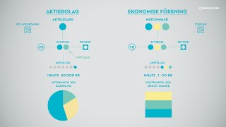 Coompanion - Grafiskt Schema Företagsformer