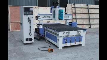 Acctek AKM1325D CNC machine with disc auto tool changer