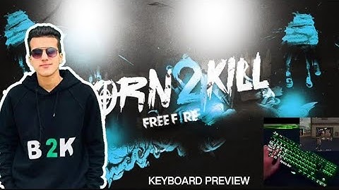 B2K keyboard control setting | b2k  key mapping | play free fire like b2k | free fire