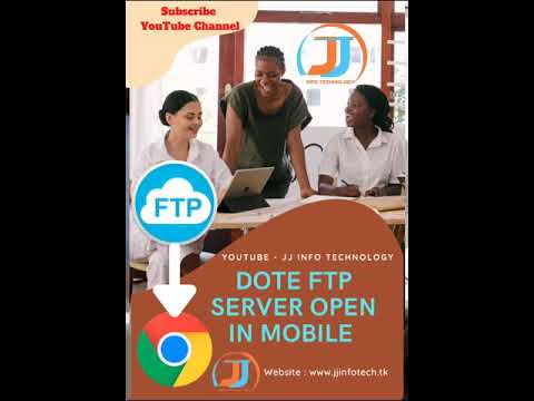 [Mobile Version] How to Login DOTE Ftp server in mobile ?