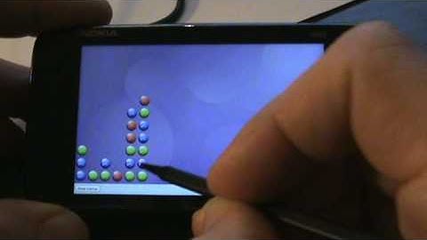 QML / Qt Declarative UI on N900