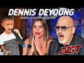 Agt The jury smiled when they heard this child&#39;s voice singing Dennis Deyoung song so well