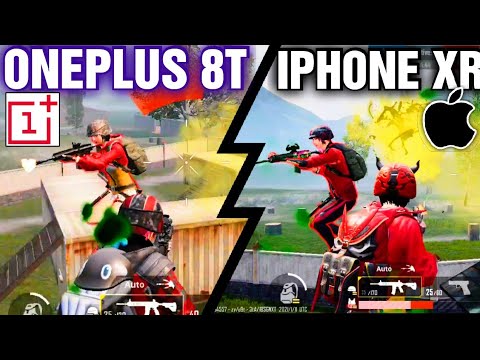 OnePlus 8T Vs IPhone XR Pubg | 1 Vs 1 TDM | 90 Vs 60 FPS