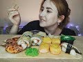 ЗАПЕЧЕННЫЕ РОЛЛЫ ТЕМПУРА МИДИИ | ROLLS TEMPURA MUSSELS | eating show | 먹방|