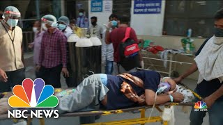 Global Response to Covid-19 Crisis in India | NBC Nightly News