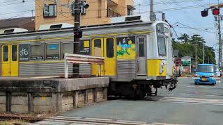 豊橋鉄道1800系1807F なのはな 高師駅発車