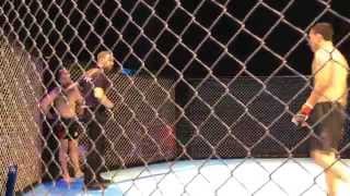 2º Velada de MMA ciudad de Vigo ( ESP ) dia 05-06-2015 2º roud - Nuno Faria / Jonatan Casariego