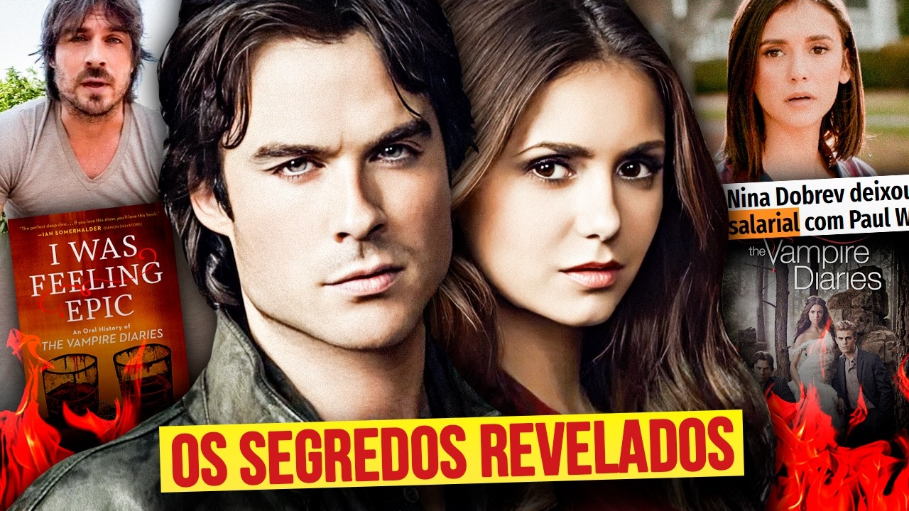 Os SEGREDOS dos bastidores de THE VAMPIRE DIARIES