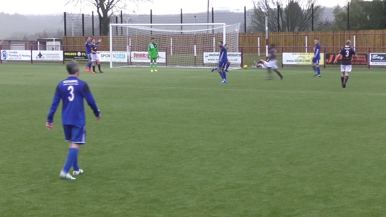 Kelty Hearts v Kirkintilloch Rob Roy 2/1/18 YouTube