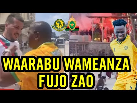 KUMEANZA KUCHANGAMKA NEW AMAAN COMPLEX FATAKI ZAPIGWA MASHABIKI WA FAR RABAT DUHH