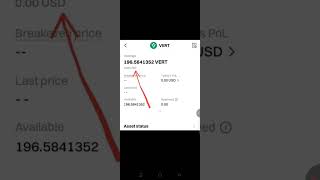 🌐Vertus token received Bitget exchanger