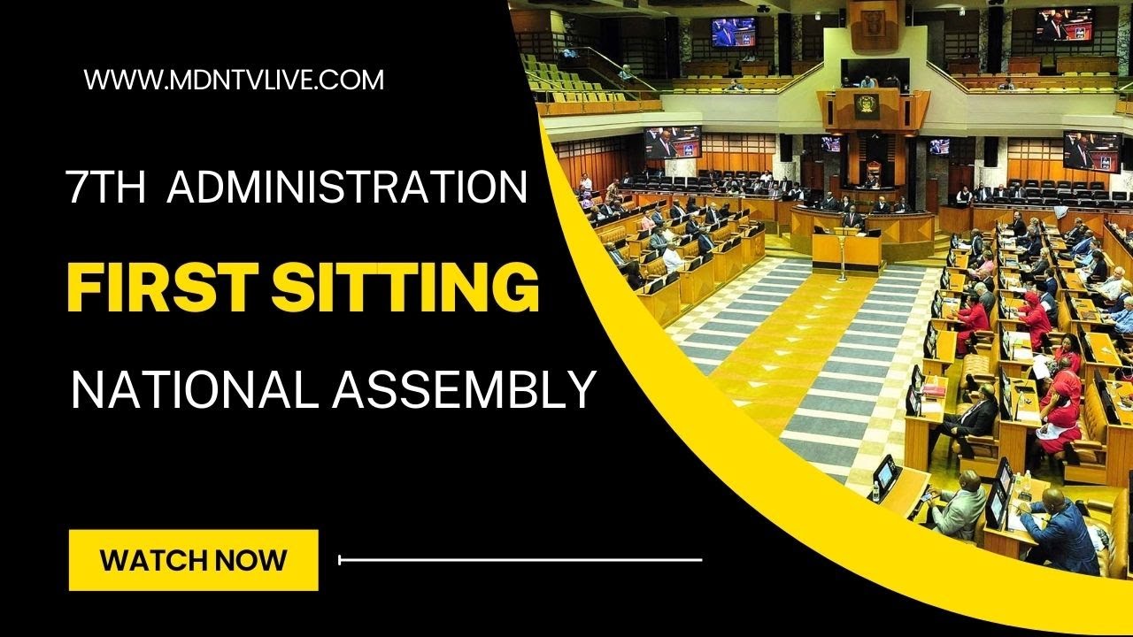 7th Administration | National Assembly holds first sitting