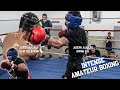 That hurt  amateur boxers have brutal showdown in sparring