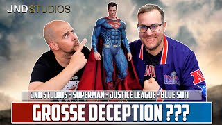 La Grosse Déception ???  JND STUDIOS Superman Blue Suit Justice League