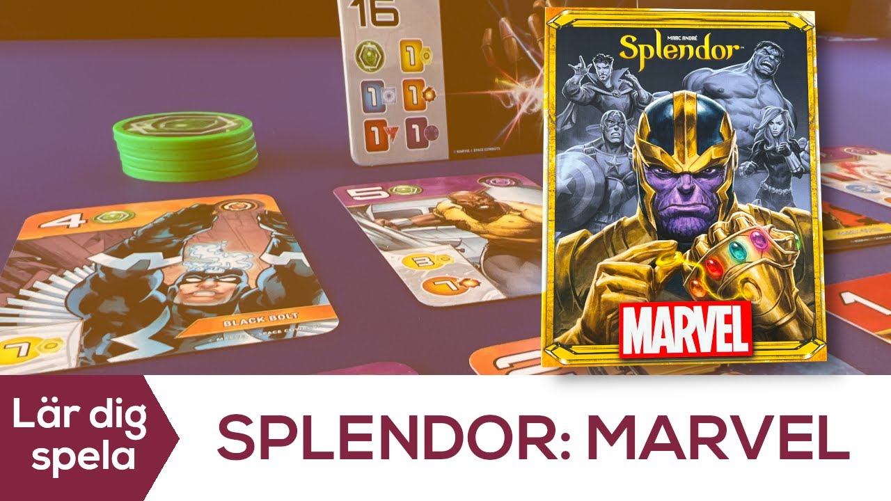 Lär dig spela Splendor: Marvel! - YouTube