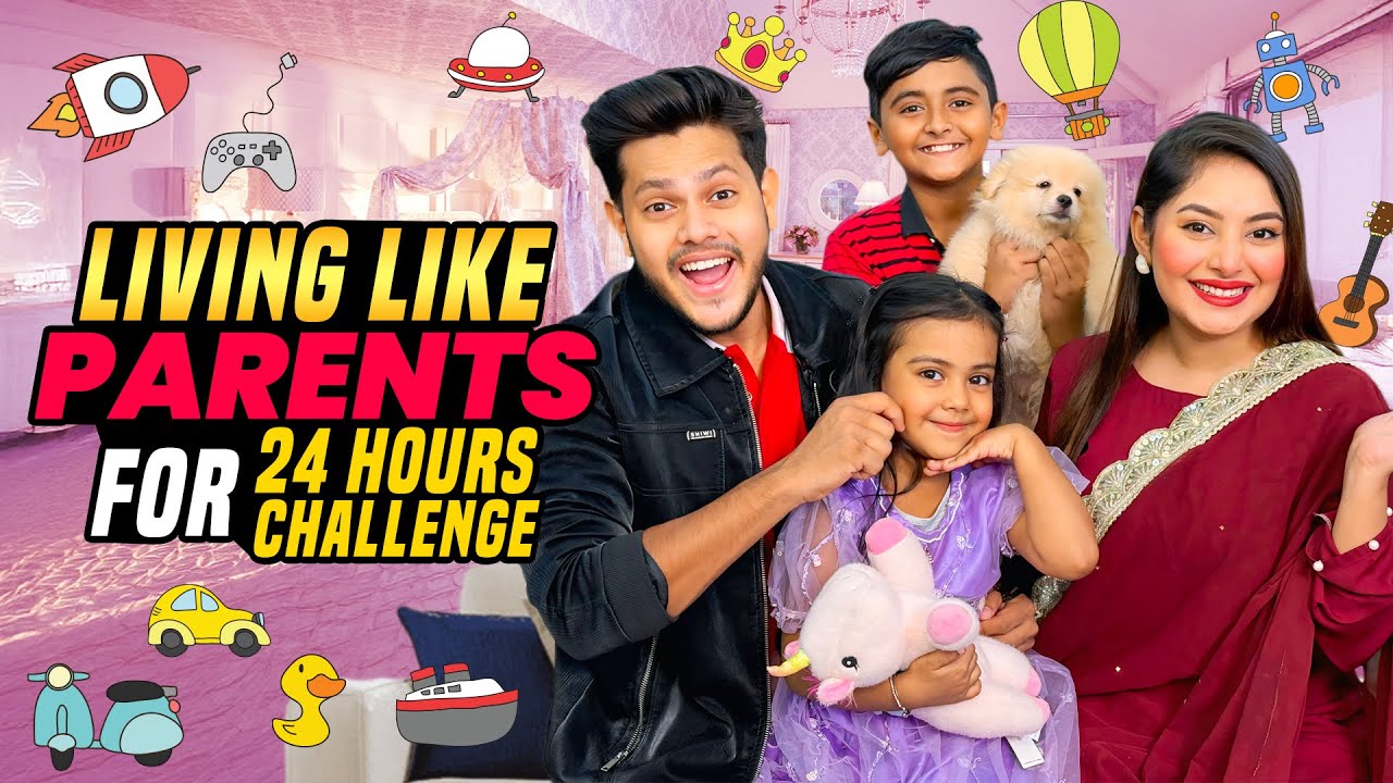 রাকিব অন্তরা এখন বাবা মা | Living Like Parents For 24 Hours Challenge | Rakib Hossain