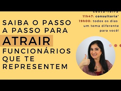 Vídeo: Como Atrair Um Funcionário