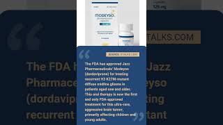 Modeyso (Dordaviprone) Wins FDA Nod for Rare Brain Tumor Affecting Children and Young Adults