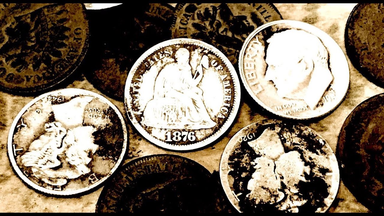 Metal Detecting an OLD WEST Frontier Town! Old Coins and Silver Abound!